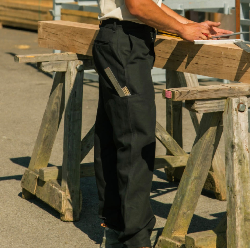 Largeot Passants (Werkbroek met riemlussen) - Moleskin Katoen